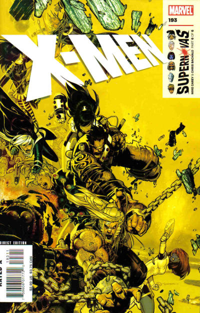 Cover for X-Men (Marvel, 2004 series) #193