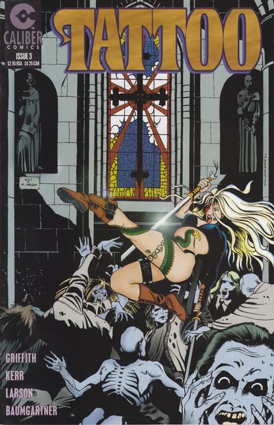 Cover for Tattoo (Caliber Press, 1996 series) #3