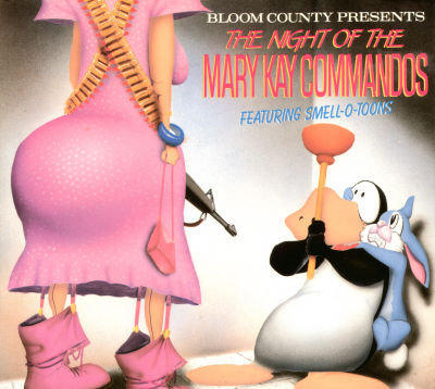 Cover for The Night of the Mary Kay Commandos (Little, Brown, 1989 series) 