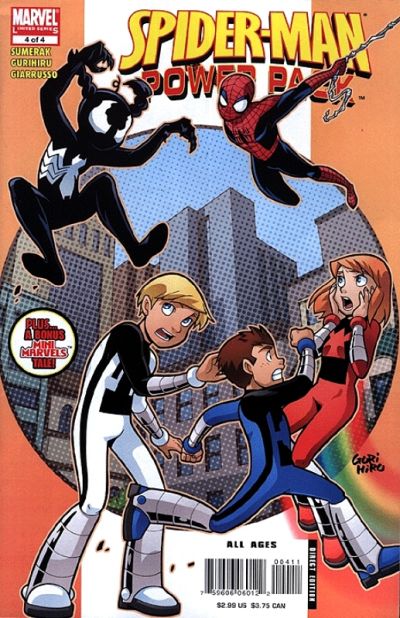 Cover for Spider-Man and Power Pack (Marvel, 2007 series) #4