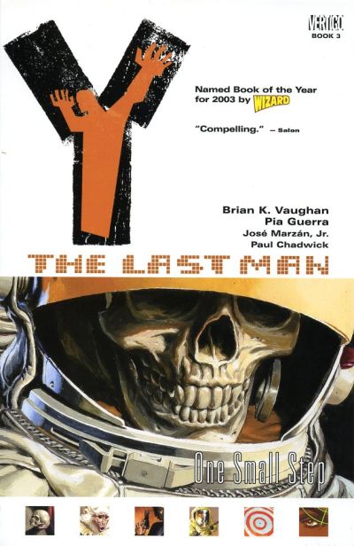 Cover for Y: The Last Man (DC, 2003 series) #3 - One Small Step [First Printing]