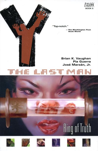 Cover for Y: The Last Man (DC, 2003 series) #5 - Ring of Truth [First Printing]