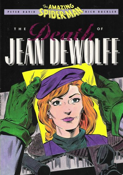 Cover for The Amazing Spider-Man: The Death of Jean DeWolff (Marvel, 1990 series) 