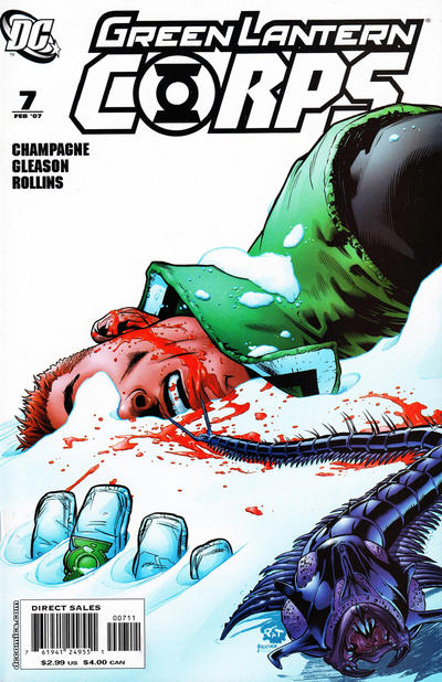 Cover for Green Lantern Corps (DC, 2006 series) #7