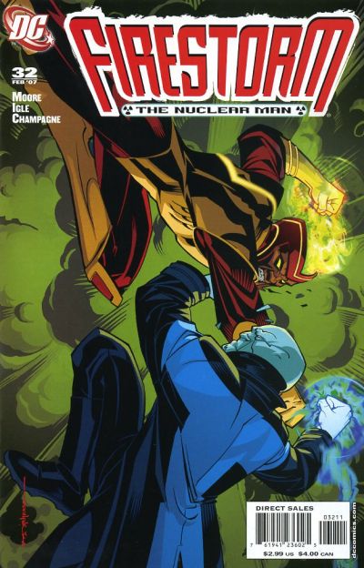 Cover for Firestorm: The Nuclear Man (DC, 2006 series) #32