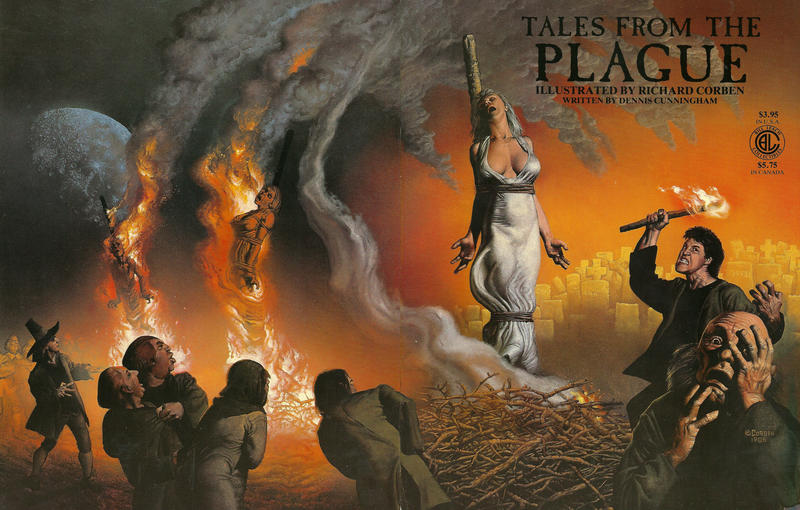 Cover for Tales from the Plague (Eclipse, 1986 series) 