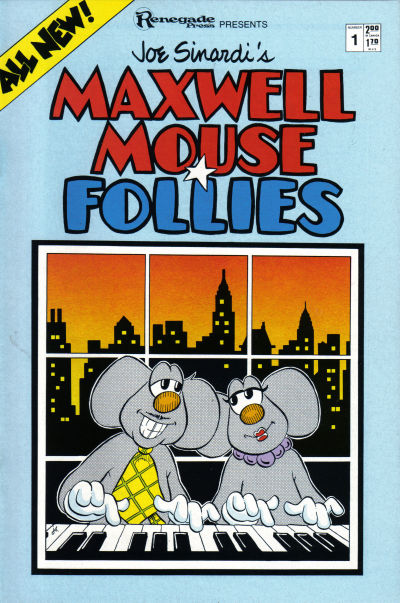 Cover for Maxwell Mouse Follies (Renegade Press, 1986 series) #1