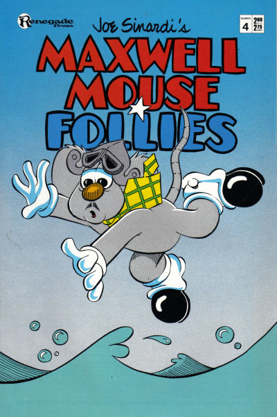 Cover for Maxwell Mouse Follies (Renegade Press, 1986 series) #4