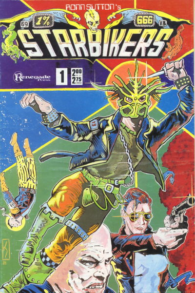 Cover for Starbikers (Renegade Press, 1988 series) #1