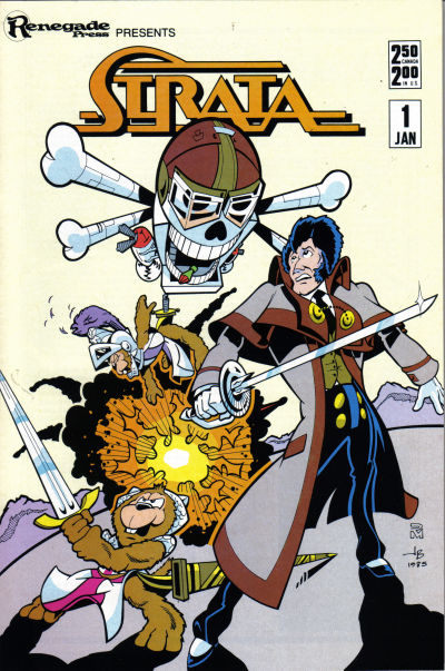 Cover for Strata (Renegade Press, 1986 series) #1