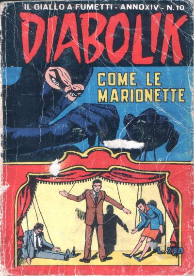 Cover for Diabolik (Astorina, 1962 series) #v14#10