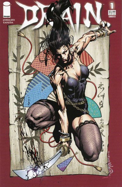 Cover for Drain (Image, 2006 series) #1 [David Finch Cover]