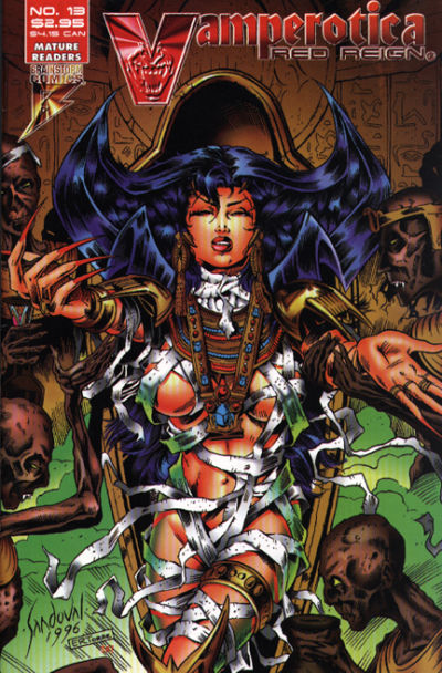 Cover for Vamperotica (Brainstorm Comics, 1994 series) #13