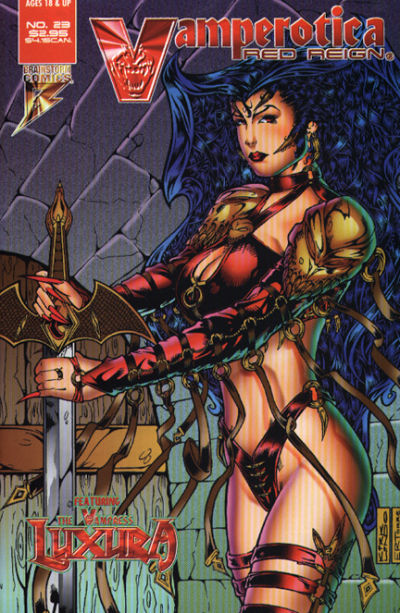 Cover for Vamperotica (Brainstorm Comics, 1994 series) #23