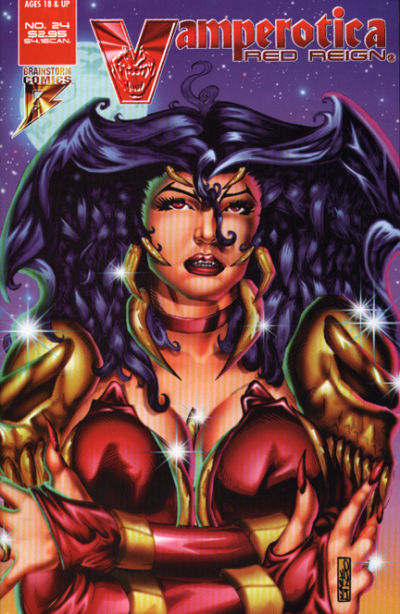Cover for Vamperotica (Brainstorm Comics, 1994 series) #24