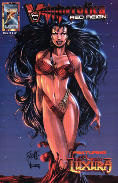 Cover for Vamperotica (Brainstorm Comics, 1994 series) #27