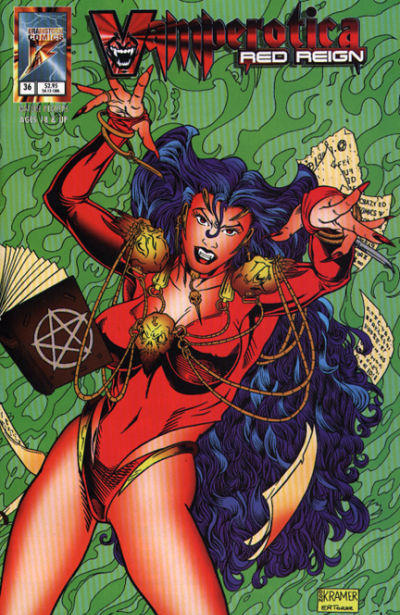 Cover for Vamperotica (Brainstorm Comics, 1994 series) #36