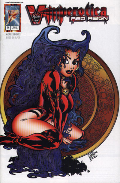 Cover for Vamperotica (Brainstorm Comics, 1994 series) #38