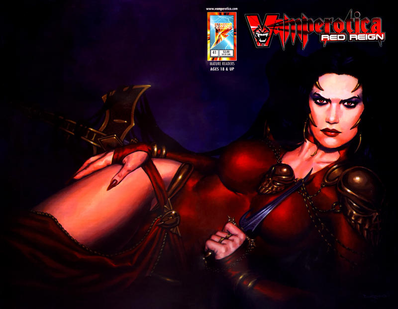 Cover for Vamperotica (Brainstorm Comics, 1994 series) #41