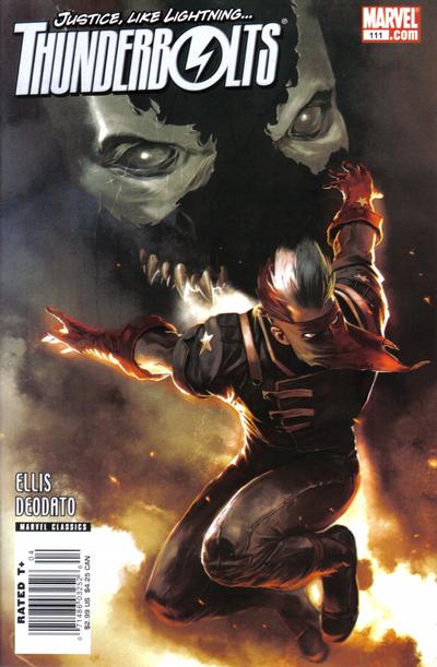 Cover for Thunderbolts (Marvel, 2006 series) #111 [Newsstand]