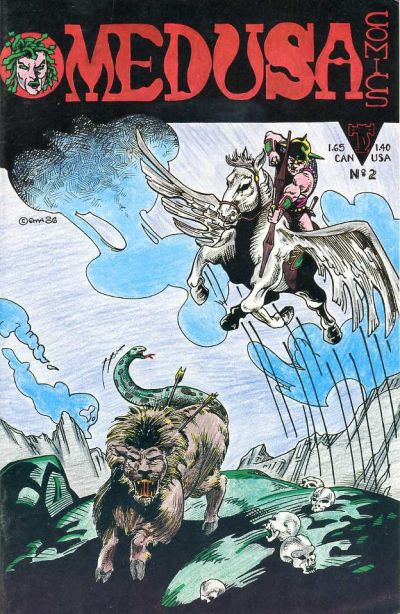 Cover for Medusa Comics (Triangle Publications, 1986 series) #2