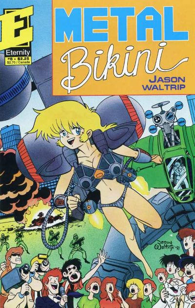 Cover for Metal Bikini (Malibu, 1990 series) #6