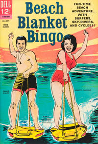 Cover for Beach Blanket Bingo (Dell, 1965 series) 