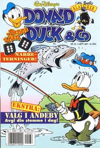Cover Thumbnail for Donald Duck & Co (Hjemmet / Egmont, 1948 series) #36/2001