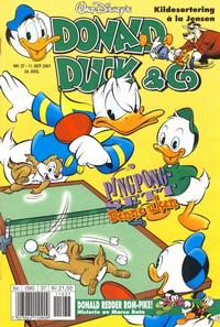 Cover for Donald Duck & Co (Hjemmet / Egmont, 1948 series) #37/2001