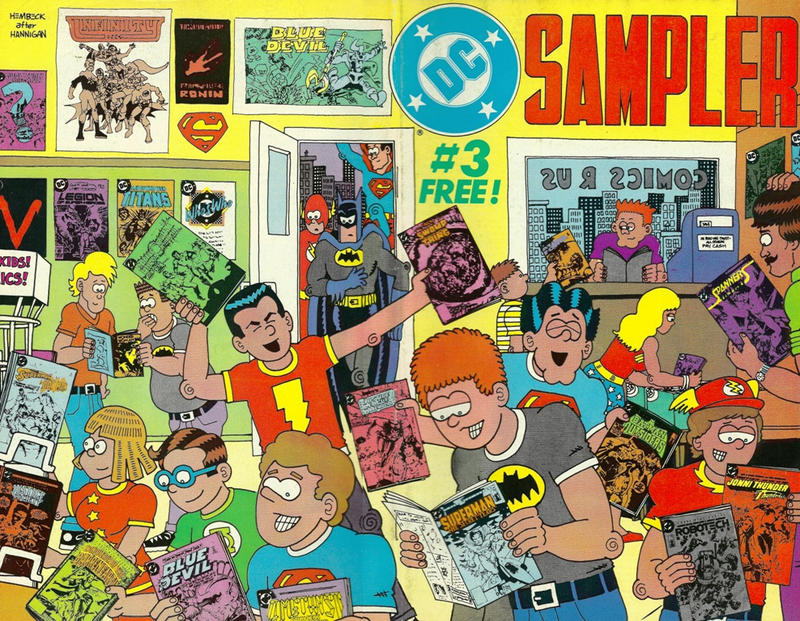 Cover for DC Sampler (DC, 1983 series) #3