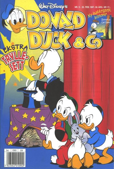 Cover for Donald Duck & Co (Hjemmet / Egmont, 1948 series) #9/1997