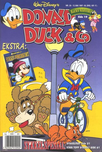 Cover for Donald Duck & Co (Hjemmet / Egmont, 1948 series) #20/1997