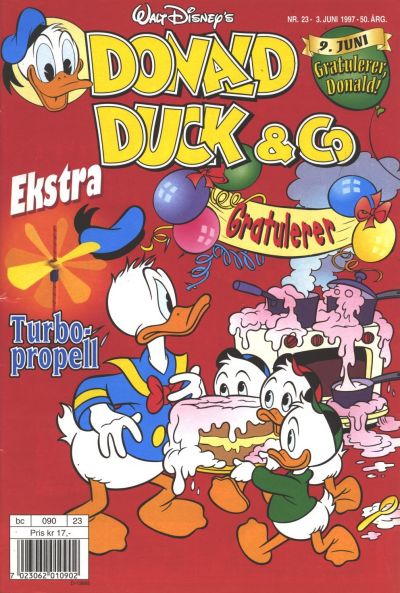 Cover for Donald Duck & Co (Hjemmet / Egmont, 1948 series) #23/1997