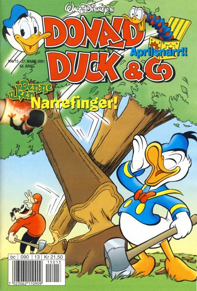 Cover for Donald Duck & Co (Hjemmet / Egmont, 1948 series) #13/2001