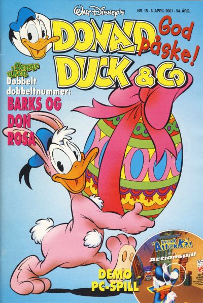 Cover for Donald Duck & Co (Hjemmet / Egmont, 1948 series) #15/2001