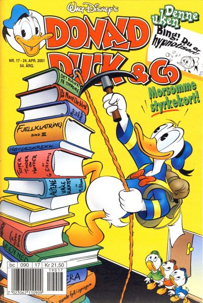 Cover for Donald Duck & Co (Hjemmet / Egmont, 1948 series) #17/2001