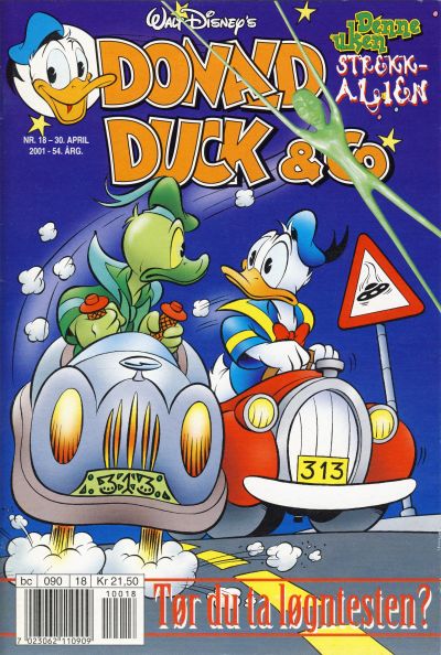 Cover for Donald Duck & Co (Hjemmet / Egmont, 1948 series) #18/2001