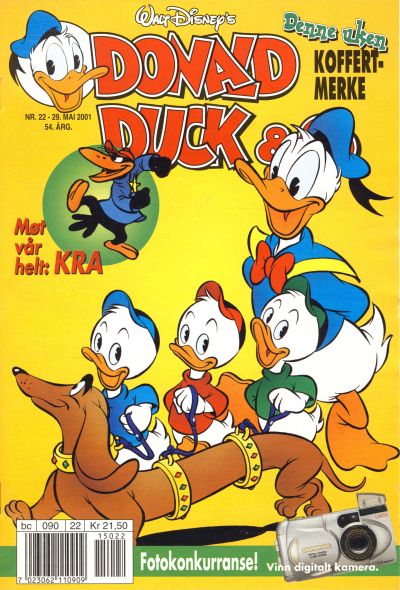 Cover for Donald Duck & Co (Hjemmet / Egmont, 1948 series) #22/2001