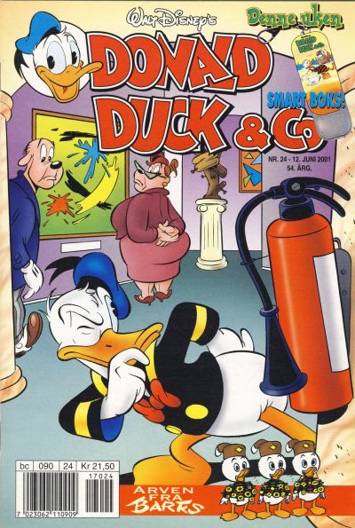 Cover for Donald Duck & Co (Hjemmet / Egmont, 1948 series) #24/2001