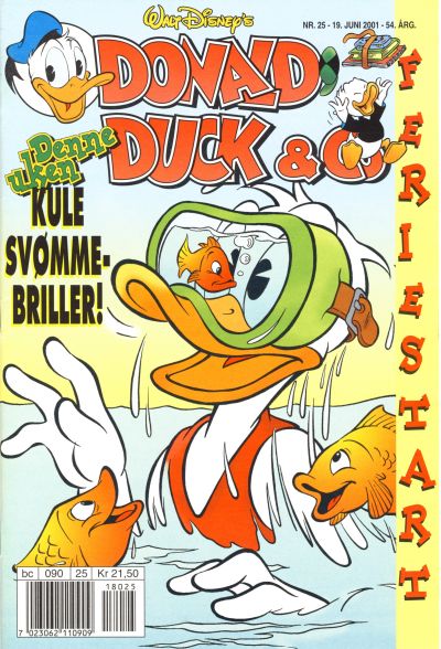 Cover for Donald Duck & Co (Hjemmet / Egmont, 1948 series) #25/2001