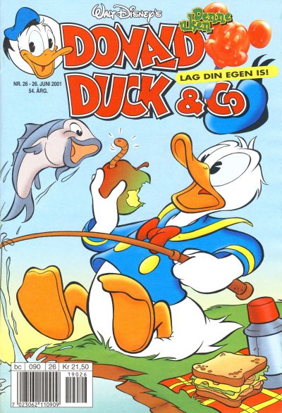 Cover for Donald Duck & Co (Hjemmet / Egmont, 1948 series) #26/2001