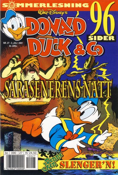 Cover for Donald Duck & Co (Hjemmet / Egmont, 1948 series) #27/2001