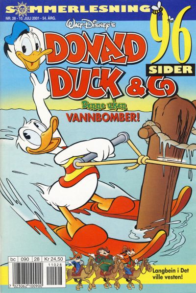 Cover for Donald Duck & Co (Hjemmet / Egmont, 1948 series) #28/2001