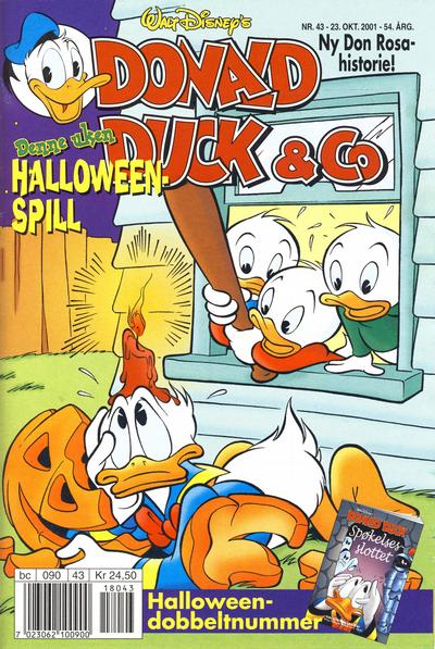 Cover for Donald Duck & Co (Hjemmet / Egmont, 1948 series) #43/2001