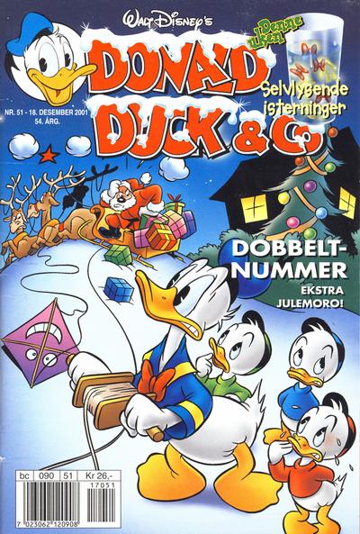 Cover for Donald Duck & Co (Hjemmet / Egmont, 1948 series) #51/2001