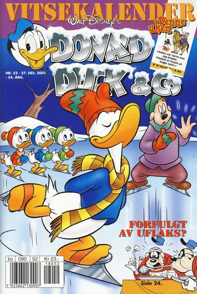 Cover for Donald Duck & Co (Hjemmet / Egmont, 1948 series) #52/2001
