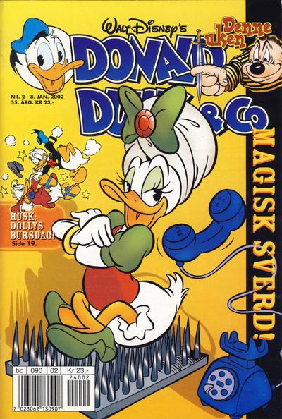 Cover for Donald Duck & Co (Hjemmet / Egmont, 1948 series) #2/2002