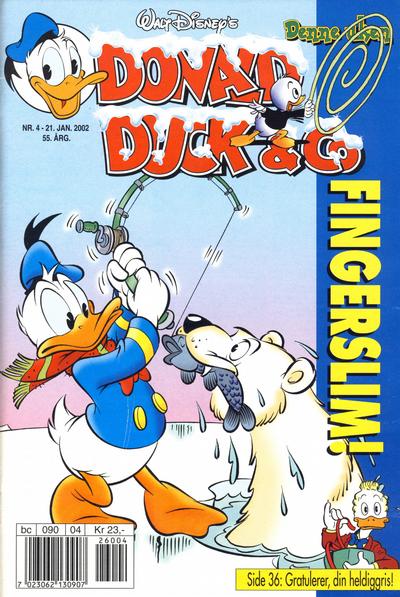 Cover for Donald Duck & Co (Hjemmet / Egmont, 1948 series) #4/2002