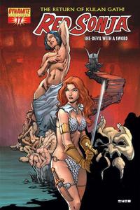 Cover Thumbnail for Red Sonja (Dynamite Entertainment, 2005 series) #17 [Mel Rubi Cover]