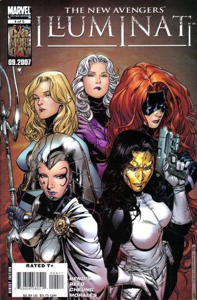 Cover for New Avengers: Illuminati (Marvel, 2007 series) #4